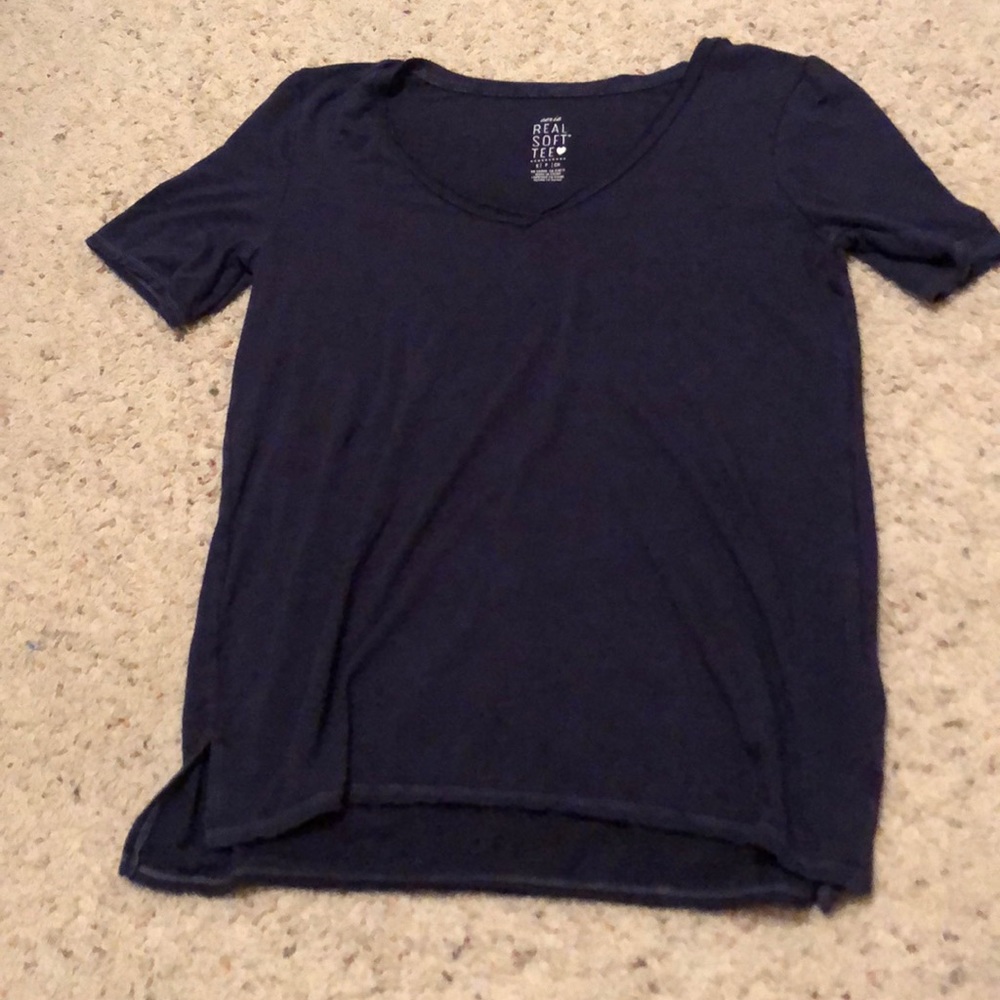 Navy blue American Eagle fitted top